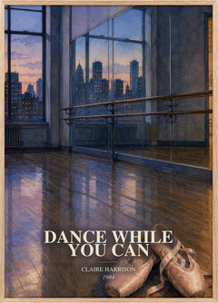Dance While You Can Book Watercolour Illustration by Claire Harrison