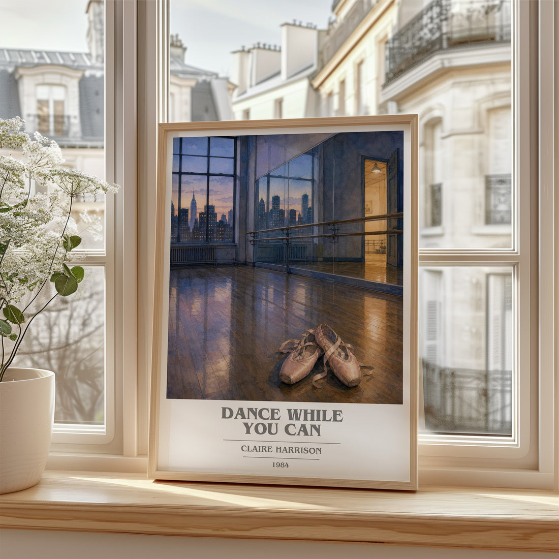 Dance While You Can book cover poster colour and style options – Claire Harrison book art