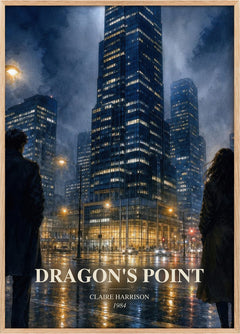 Dragon's Point Book Watercolour Illustration by Claire Harrison