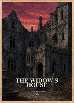 The widow's house Book Watercolour Illustration by Daniel Abraham