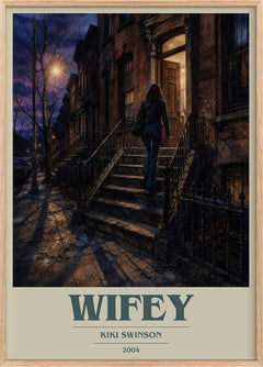 Wifey Book Cover Poster by Kiki Swinson