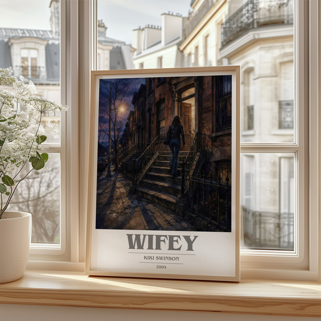 Wifey book cover poster colour and style options – Kiki Swinson book art