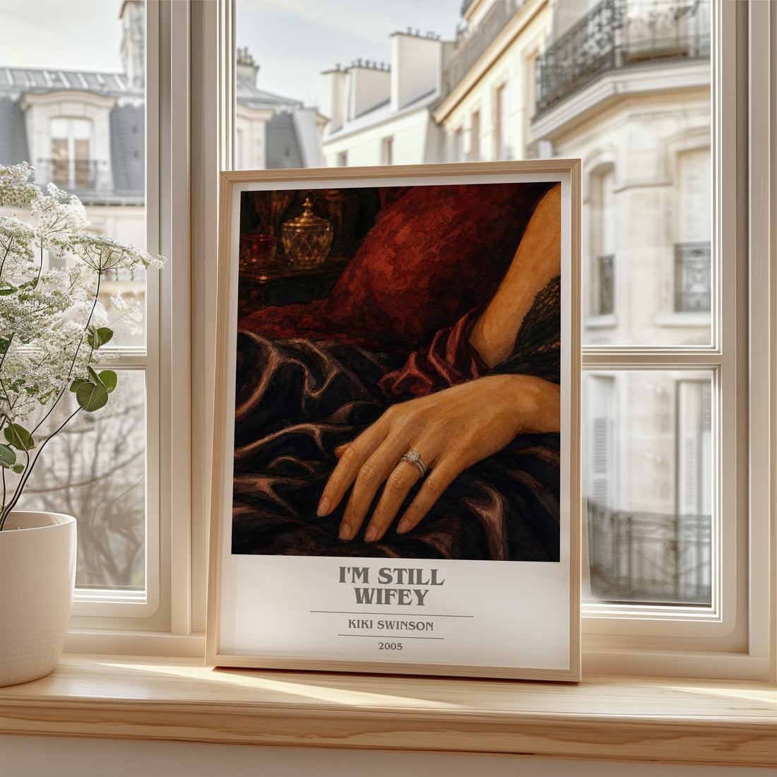 I'm Still Wifey book cover poster colour and style options – Kiki Swinson book art