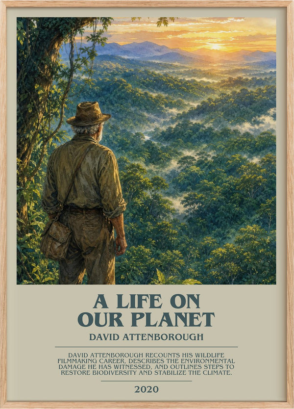 A Life on Our Planet Bookish Wall Art by David Attenborough