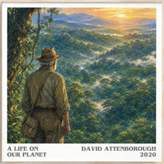 A Life on Our Planet Literary Art Print by David Attenborough