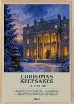 Christmas Keepsakes Bookish Wall Art by Julia Justiss