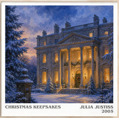 Christmas Keepsakes Literary Art Print by Julia Justiss