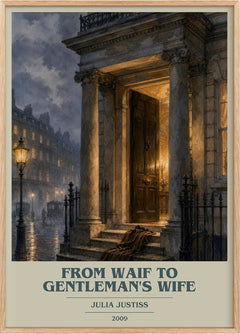 From Waif to Gentleman's Wife Book Cover Poster by Julia Justiss