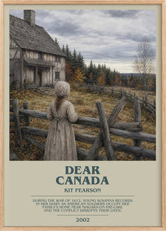 Dear Canada Bookish Wall Art by Kit Pearson