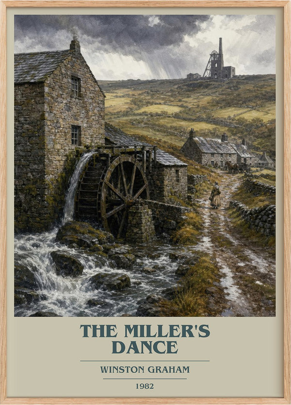 The miller's dance Book Cover Poster by Winston Graham