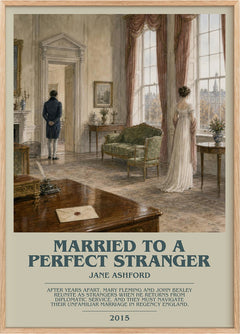 Married to a Perfect Stranger Bookish Wall Art by Jane Ashford