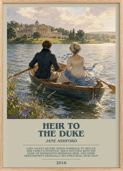 Heir to the Duke Bookish Wall Art by Jane Ashford