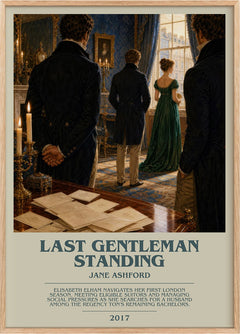 Last Gentleman Standing Bookish Wall Art by Jane Ashford