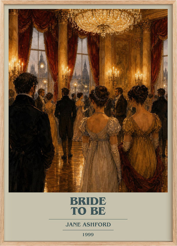 Bride to Be Book Cover Poster by Jane Ashford