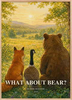What about Bear? Book Watercolour Illustration by Bloom, Suzanne