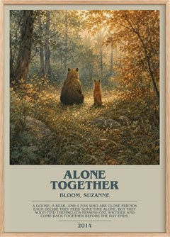 Alone together Bookish Wall Art by Bloom, Suzanne