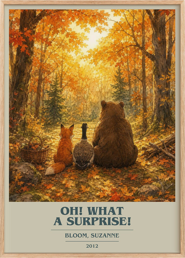 Oh! What a surprise! Book Cover Poster by Bloom, Suzanne