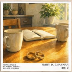 Things I wish I'd known before we got married Literary Art Print by Gary D. Chapman