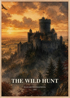 The wild hunt Book Watercolour Illustration by Elizabeth Chadwick