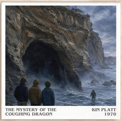 The Mystery of the Coughing Dragon Literary Art Print by Kin Platt