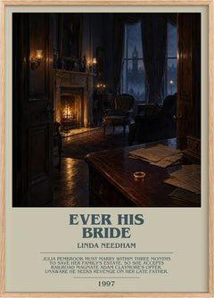 Ever His Bride Bookish Wall Art by Linda Needham