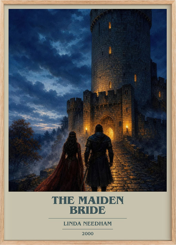 The Maiden Bride Book Cover Poster by Linda Needham