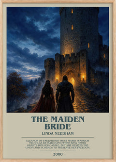 The Maiden Bride Bookish Wall Art by Linda Needham
