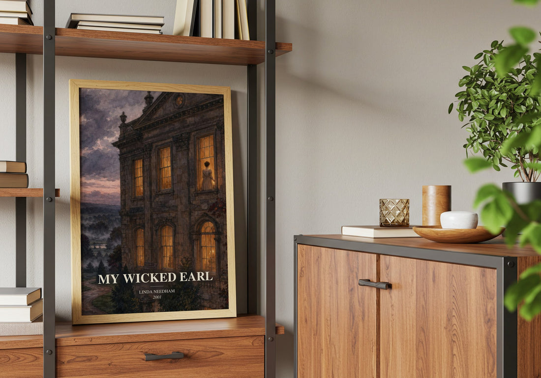 My Wicked Earl book watercolour illustration paper finish options – matte satin gloss