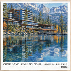 Come Love, Call My Name Literary Art Print by Anne N. Reisser