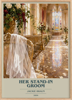 Her Stand-In Groom Book Cover Poster by Jackie Braun