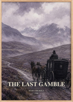 The Last Gamble Book Watercolour Illustration by Mary Nichols