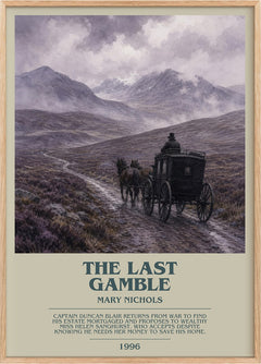 The Last Gamble Bookish Wall Art by Mary Nichols