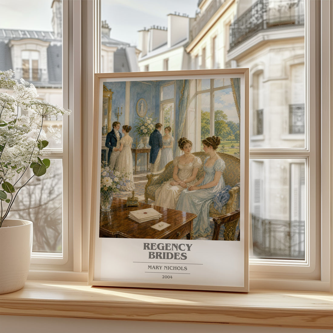 Regency Brides book cover poster colour and style options – Mary Nichols book art