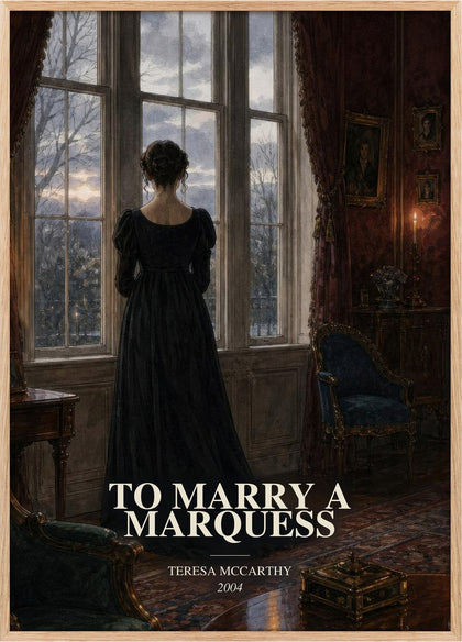 To Marry a Marquess Book Watercolour Illustration by Teresa McCarthy
