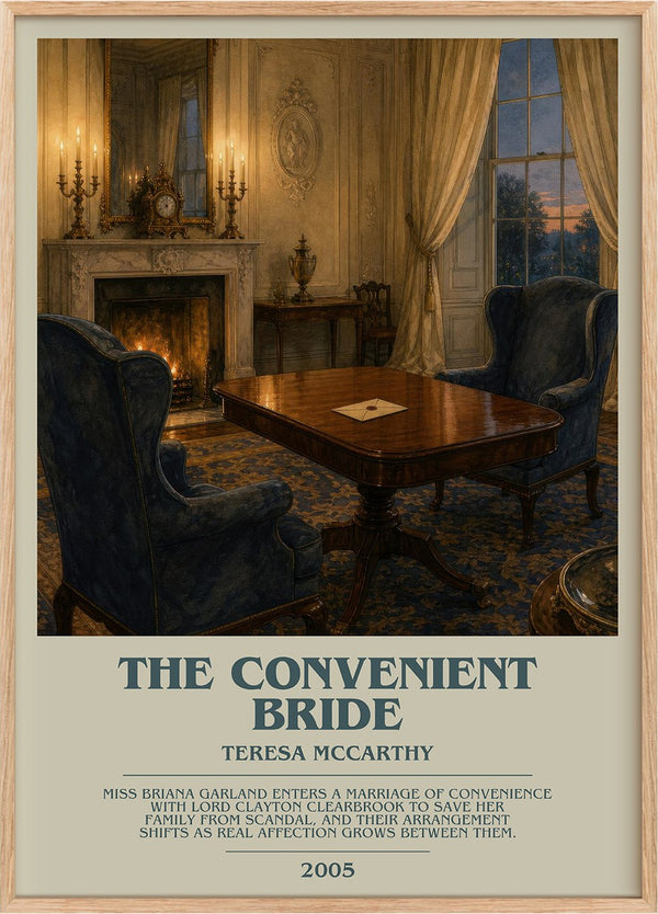 The Convenient Bride Bookish Wall Art by Teresa McCarthy