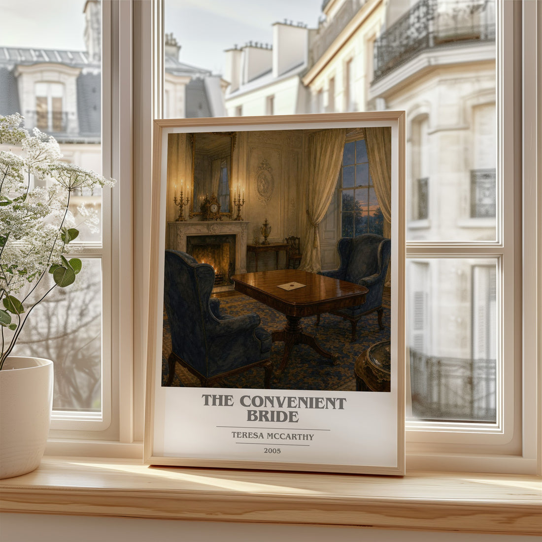 The Convenient Bride book cover poster colour and style options – Teresa McCarthy book art