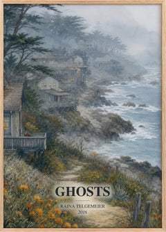 Ghosts Book Watercolour Illustration by Raina Telgemeier