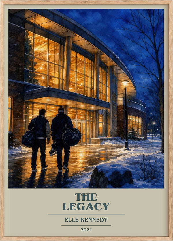 The Legacy Book Cover Poster by Elle Kennedy