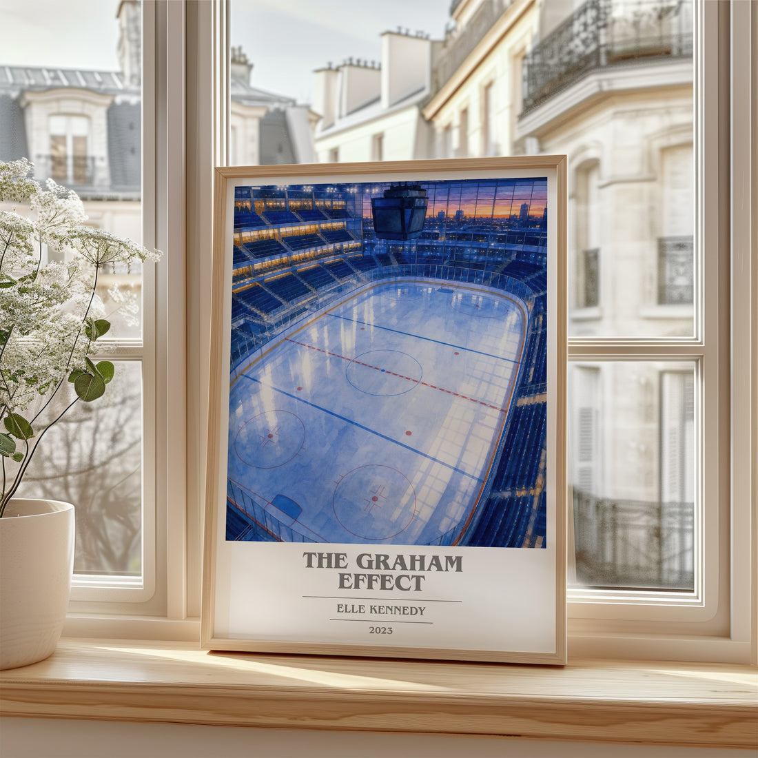 The Graham Effect book cover poster colour and style options – Elle Kennedy book art