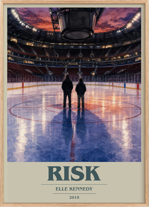 Risk Book Cover Poster by Elle Kennedy