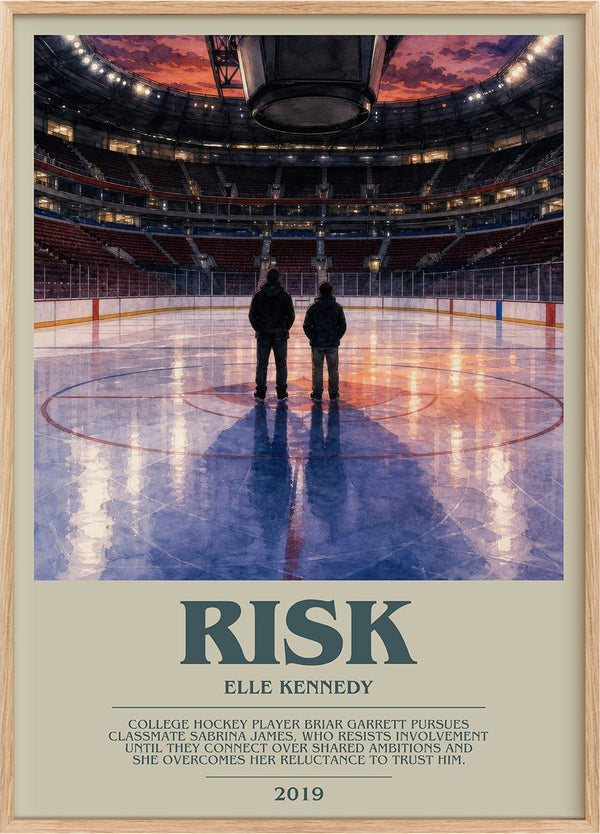 Risk Bookish Wall Art by Elle Kennedy