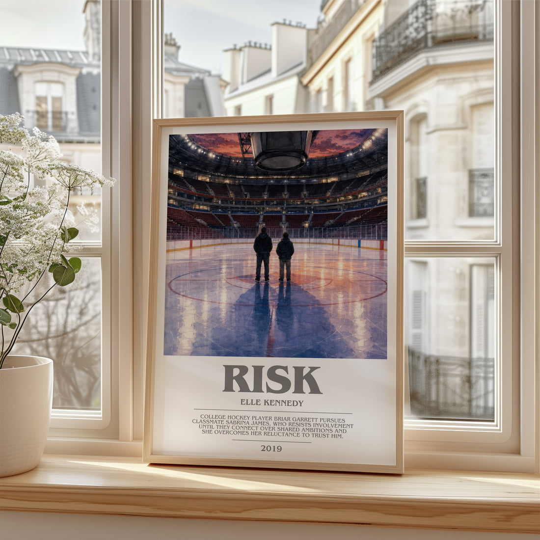 Risk bookish poster colour and style options – Elle Kennedy book art