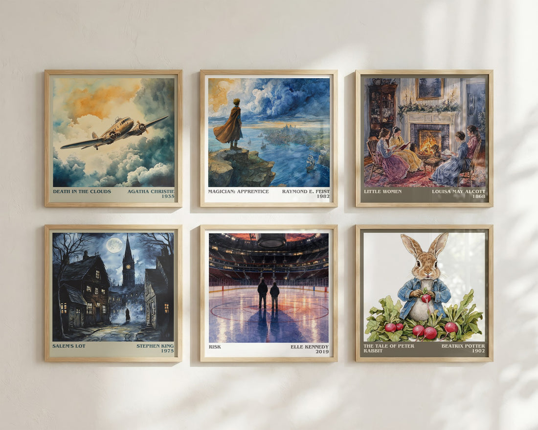 Risk literary art print colour and style options – Elle Kennedy book art