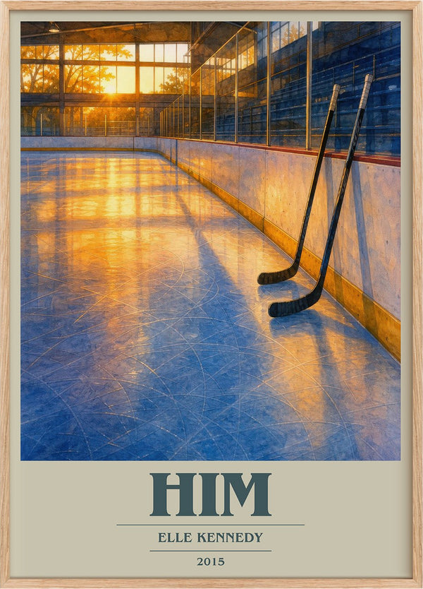 Him Book Cover Poster by Elle Kennedy
