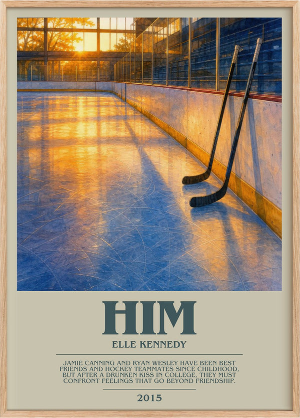 Him Bookish Wall Art by Elle Kennedy