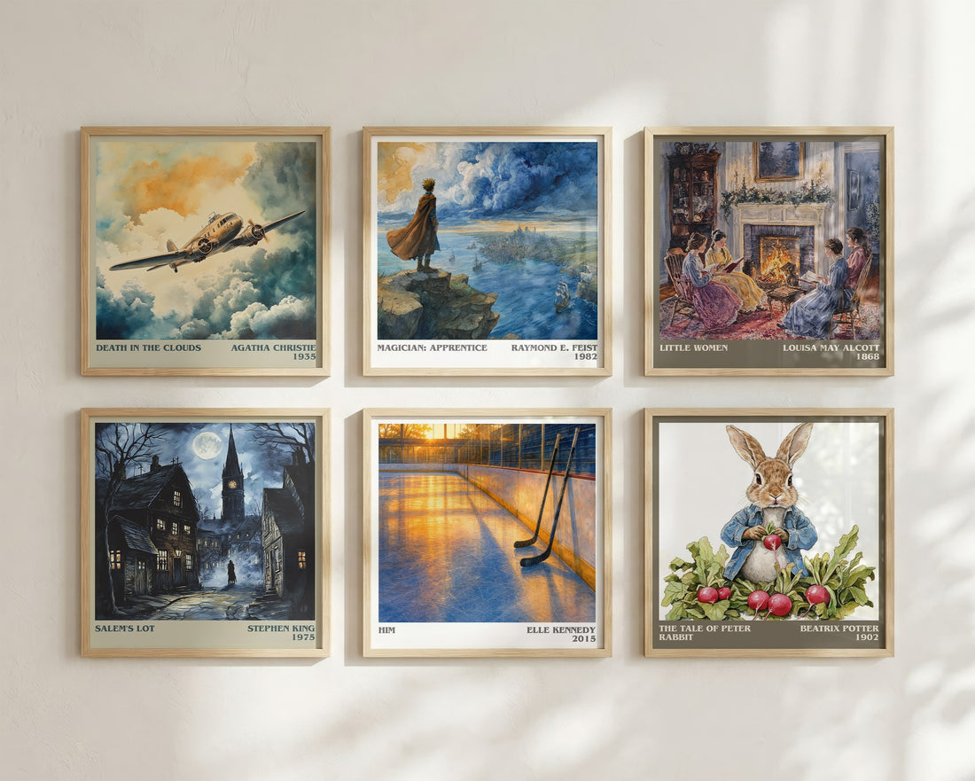 Him literary art print colour and style options – Elle Kennedy book art