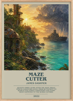 Maze Cutter Bookish Wall Art by James Dashner
