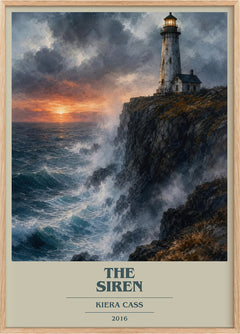 The Siren Book Cover Poster by Kiera Cass