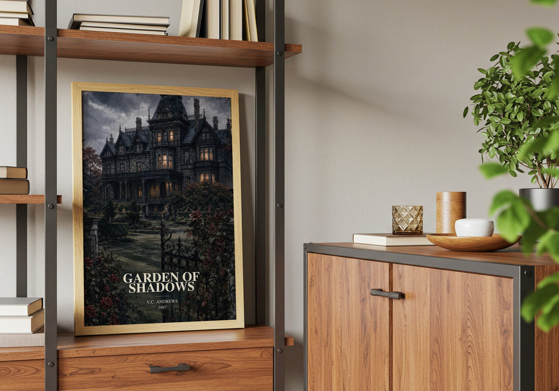Garden of Shadows book watercolour illustration paper finish options – matte satin gloss