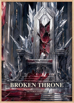 Broken Throne Book Watercolour Illustration by Victoria Aveyard